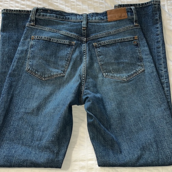 MADEWELL high rise slim boy jean - Picture 5 of 8
